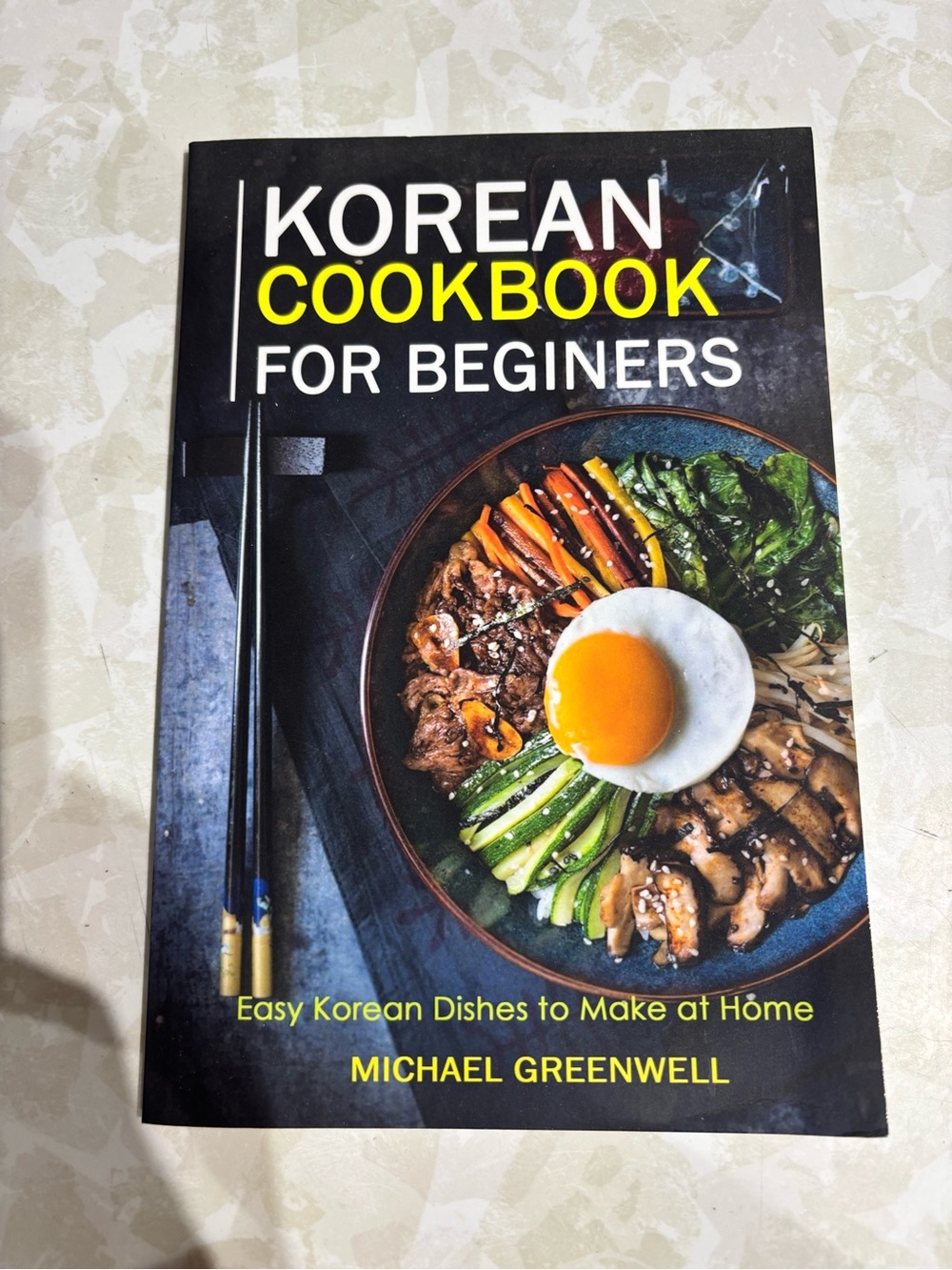 Korean Cookbook for Beginners by - Black Cover